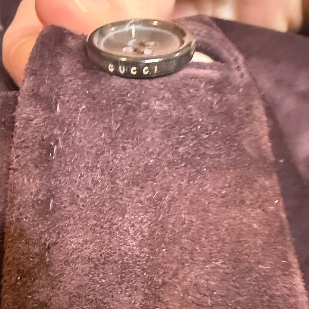 Gucci Burgundy Suede Blazer